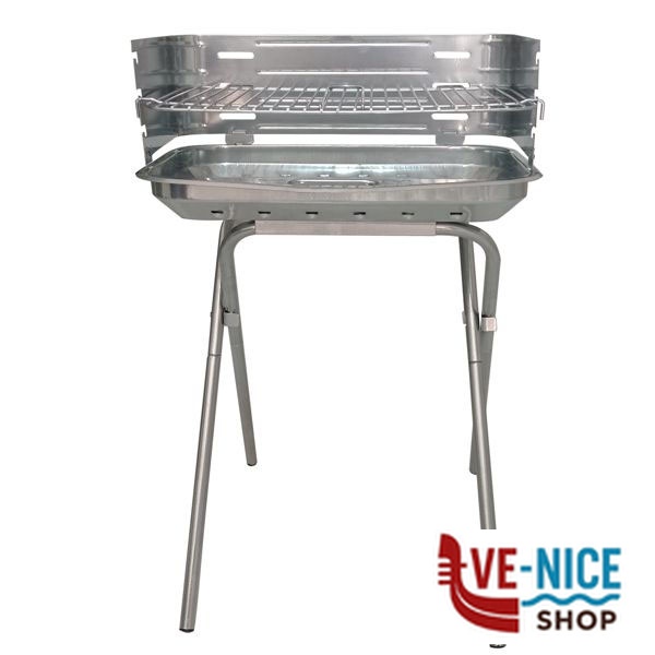 BARBECUE VESUVIO 48x36 h 76 THORX 848 ALLUMINIZZA. BARBECUE C - immagine 3