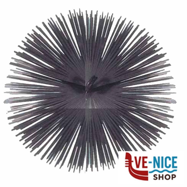 SCOVOLO CAMINO ACCIAIO TONDO mm 250 213/250 SCOVOLI F - immagine 2