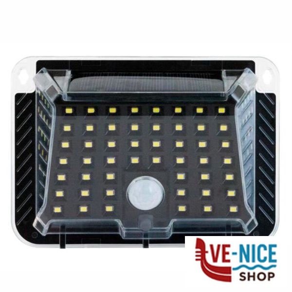 PROIETTORE LED SOLARE SENSORE PLATE SL022 EZSOLAR SL022EZ PROIETTORI F - immagine 4
