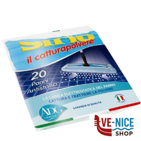 PANNO SPAZZOLONE SIRIO Pz 20 27x47 ADG 000711 PANNI PULIZIA C - immagine 4