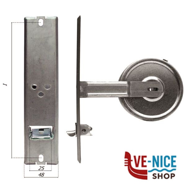 AVVOLGITORE INTERASSE 145 m 6,0 CON PLACCA 1593 ACCESSORI AVVOLGIBILI F - immagine 3