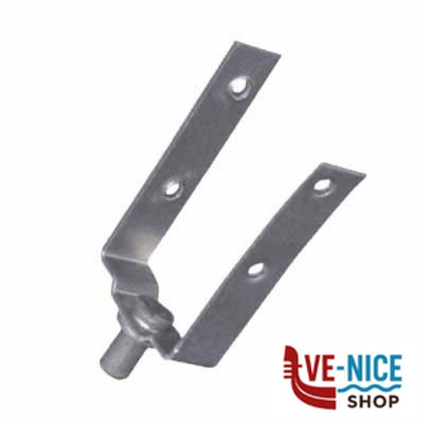 STAFFA FORCELLA PULEGGIA RULLO LEGNO 1070 ACCESSORI AVVOLGIBILI F - immagine 4