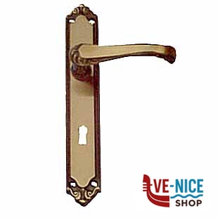 MANIGLIA LADY OTT FUME' PLACCA 8x70 44394087006 GHIDINI F - immagine 2
