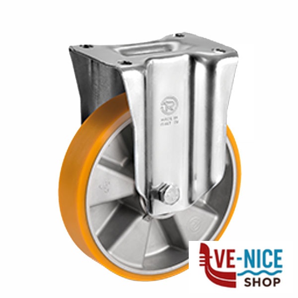 RUOTA POLIURETANO PF 100x85 80x25 658201 TR 658201 RUOTE INDUSTRIALI F - immagine 2