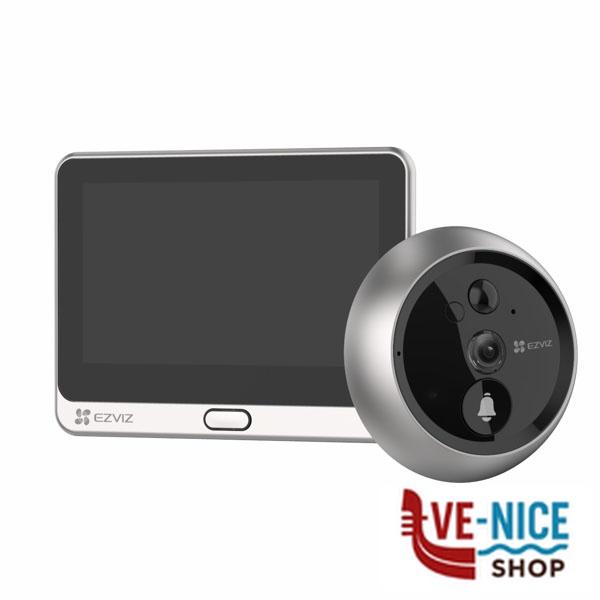 SPIONCINO DIGITALE 4,3" SILVER DP2 EZVIZ 318500151 VIDEOSORVEGLIANZA E ALLARMI S - immagine 3