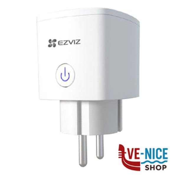 ADATTORE SEMPLICE SMART SCHUKO T30A EZVIZ 304800243 SPINE E ADATTATORI ELETTRICI F - immagine 2