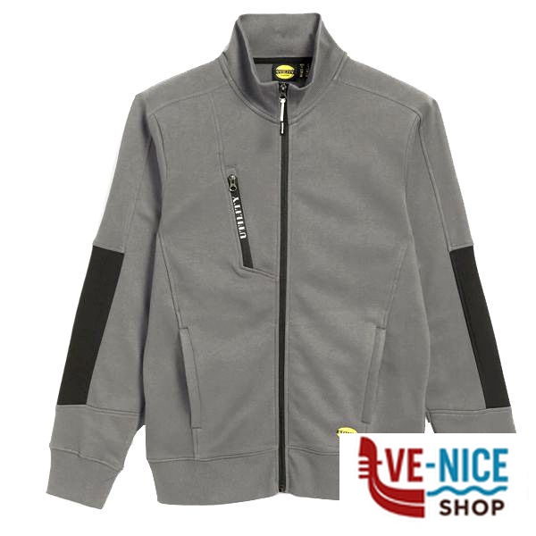 FELPA SWEATSHIRT FZ GRIGIA M LITEWORK DIADORA 175943-75070/M INDUMENTI LAVORO F - immagine 3