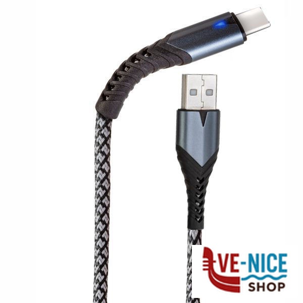 CAVO RICARICA USB-A TYPE C cm 120 3652 TIEMME 3652 ACCESSORI TELEFONIA F - immagine 4