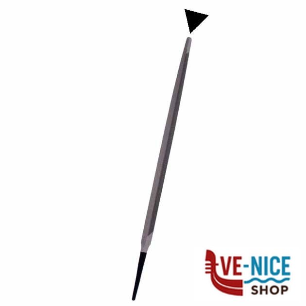 TRIANGOLO BORDI VIVI SLIM 4" NICHOLSON 14106M LIME F - immagine 3