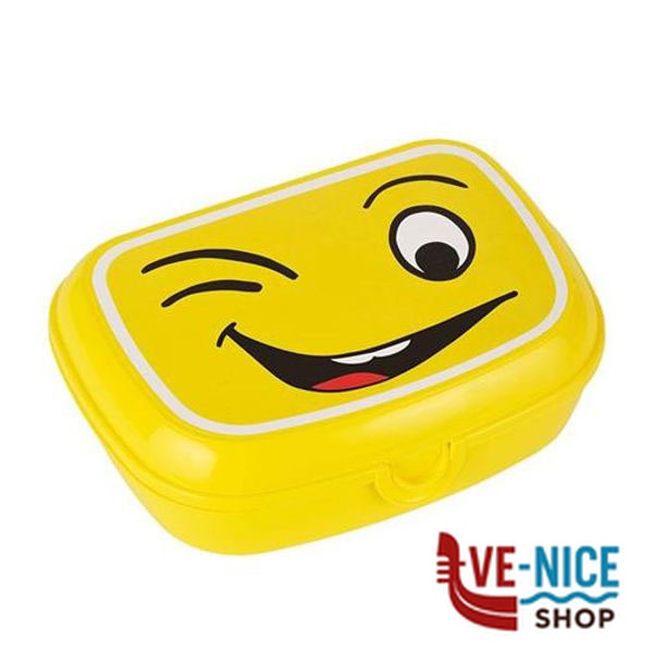 CONTENITORE MERENDA HUMOR cm 19x13,5 h 6 BAMA 47010 CONTENITORI PLASTICA C - immagine 3