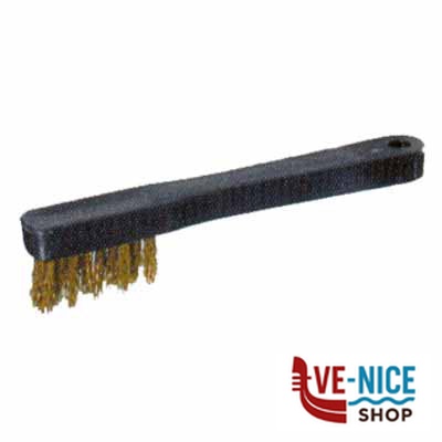 SPAZZOLA OTTONE CANDELE 3 CAPI EXCEL 12370 SPAZZOLE FERRO MANUALI F - immagine 3