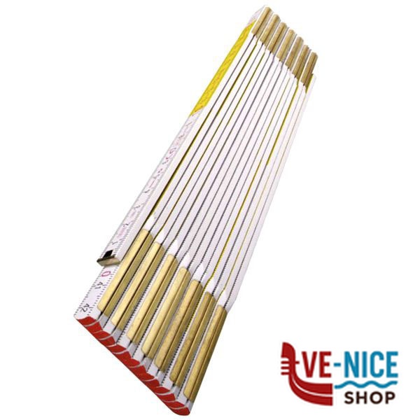 METRO DOPPIO BIANCO/GIALLO 617/BG STABILA 617/BG METRI F - immagine 2
