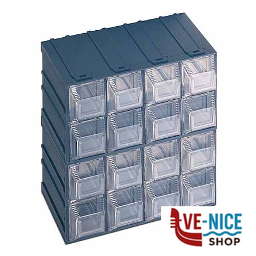 CASSETTIERA VISION BLOCK 12 C16 208x132 h 208 1000015 CASSETTIERE E CONTENITORI F - immagine 4