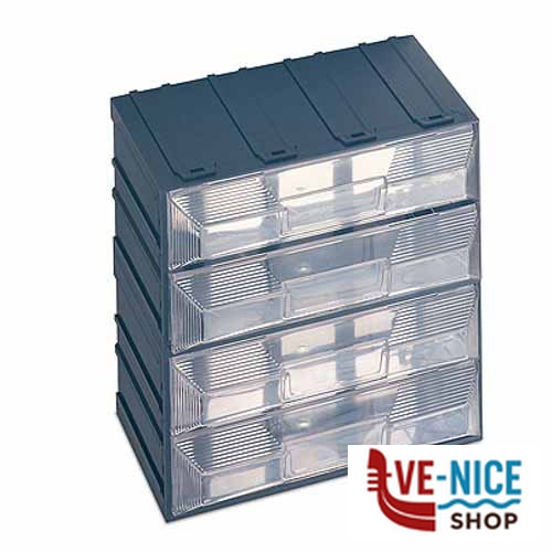 CASSETTIERA VISION BLOCK 14 C 4 208x132 h 208 1000017 CASSETTIERE E CONTENITORI F - immagine 4