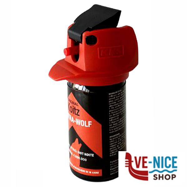 AUTODIFESA SPRAY CONTRA WOLF ml 40 DEFENCE CW485 AUTODIFESA E ACCESSORI S - immagine 2