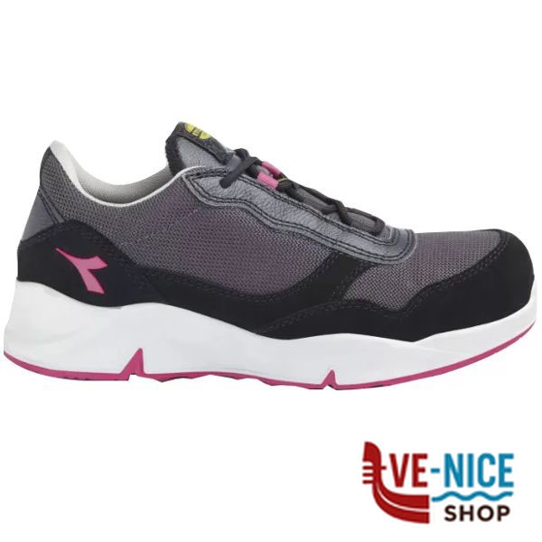 SCARPE ATHENA ESD TEXT NERO BASSE 35 S1P DIADORA 179903-D0458 SCARPE ANTINFORTUNISTICHE F - immagine 3