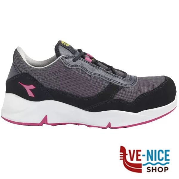 SCARPE ATHENA ESD TEXT NERO BASSE 37 S1P DIADORA 179903-D0458 SCARPE ANTINFORTUNISTICHE F - immagine 3