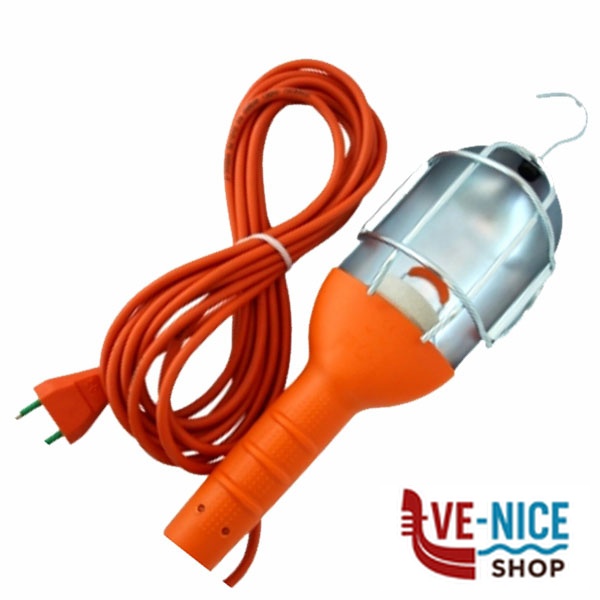 LAMPADA PORTATILE CAVO m 10 MET 61080 FME 61080 LAMPADE PORTATILI F - immagine 2
