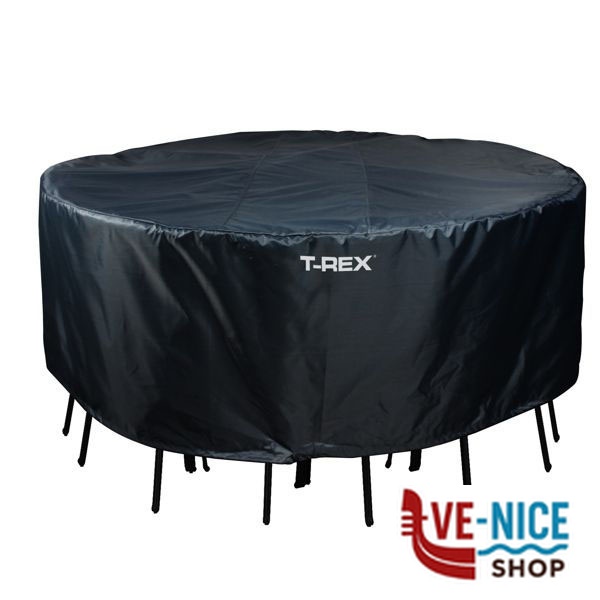 COPERTURA TAVOLO+SEDIE cm 193 h 89 TREX 11671 ACCESSORI ARREDO GIARDINO C - immagine 3