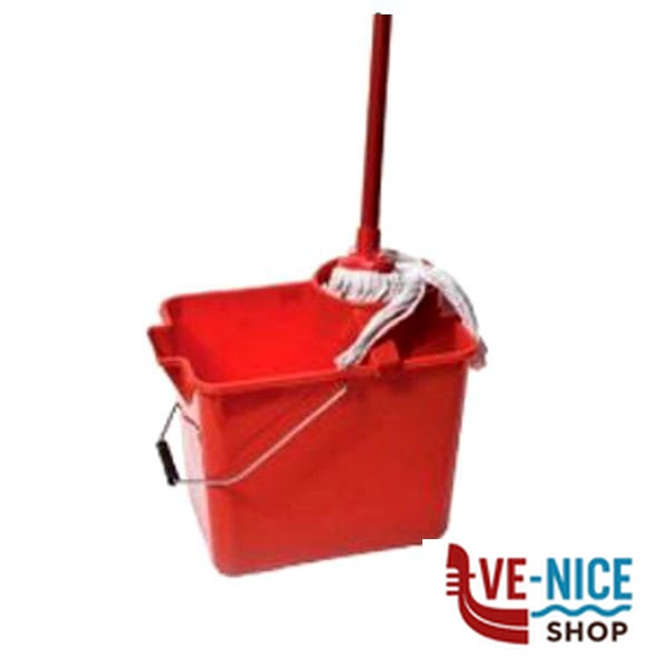 MOCIO COMPLETO RETTANGOLARE Pz 4 UTILPLASTIC 21029 LAVAPAVIMENTI MOCIO C - immagine 2