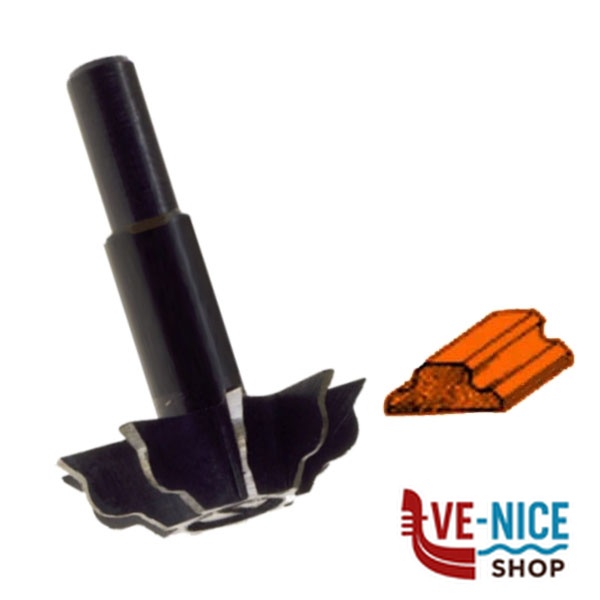 FRESA PROFILO 1/2 TONDO INTERNO 45^ 360.00 PG 360.00 PG F - immagine 3