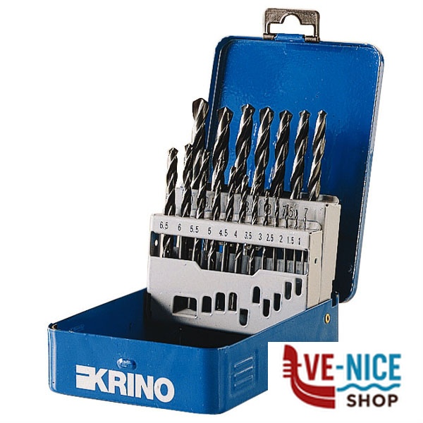 PUNTE HSS RULLATE Sr Pz 19 mm 1/10 01016 KRINO 01016415 PUNTE ELICOIDALI SERIE F - immagine 3