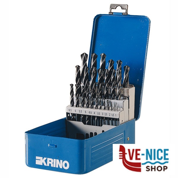 PUNTE HSS RULLATE Sr Pz 25 mm 1/13 01016 KRINO 01016416 PUNTE ELICOIDALI SERIE F - immagine 3