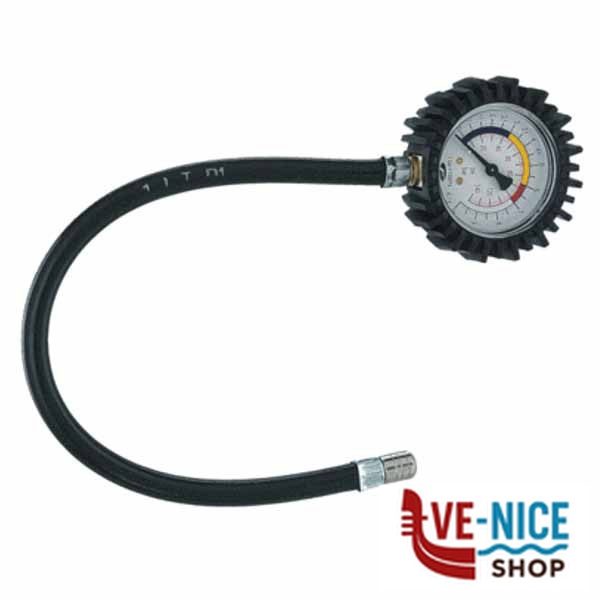 MANOMETRO CONTROLLO PRESSIONE 25 ANI AH060501 PISTOLE GONFIAGGIO F - immagine 3