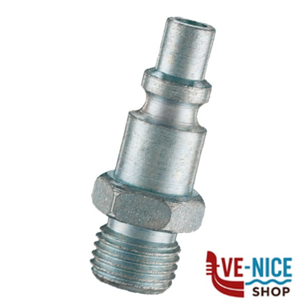 INNESTO RAPIDO 15/A 1/4 M Pz 2 BL ANI AS020202AN RACCORDI COMPRESSORI F - immagine 2