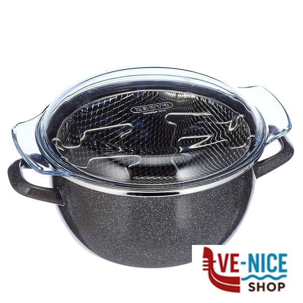 FRIGGITRICE 2 MANICI cm 20 K2 VITRINOR 02108976 PENTOLE VITRINOR C - immagine 3