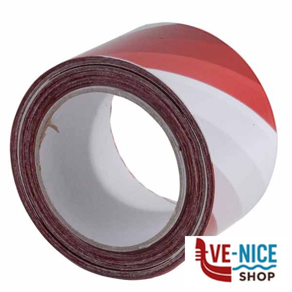 NASTRO SEGNALETICA BIANCO/ROSSO m 200 GEKO 8002000036 - 200/2 SEGNALETICA F - immagine 4