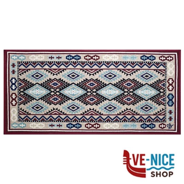 TAPPETO SPRINT KILIM cm 50x110 OLIVO CUSPRI050X110KILIMX TAPPETI E PASSATOIE C - immagine 3