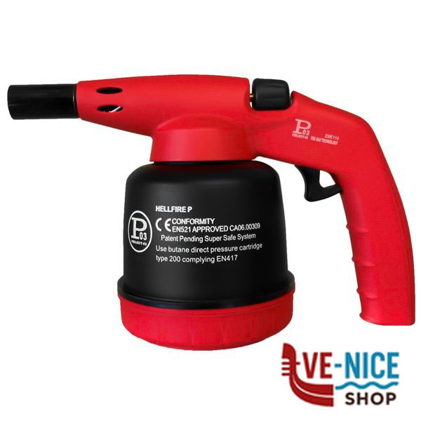 SALDATORE GAS CARTUCCIA ACC.PIEZO HELLFIRE P03 HELLFIRE PA SALDATORI GAS F - immagine 2