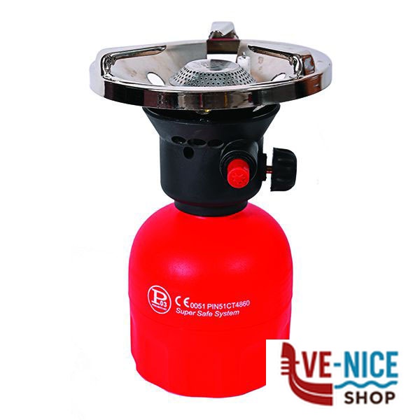 FORNELLO GAS PIEZO COOK P03 COOK 120 P FORNELLI CAMPEGGIO C - immagine 2