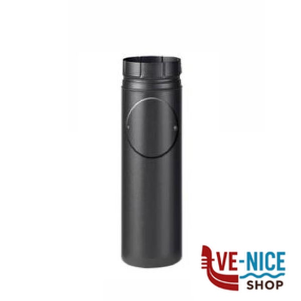 TUBO SMALTATO 12x 25 NERO OPACO ISPEZ.AETERNUM ALA Q40 120 350 155 TUBI SMALTATI F - immagine 3