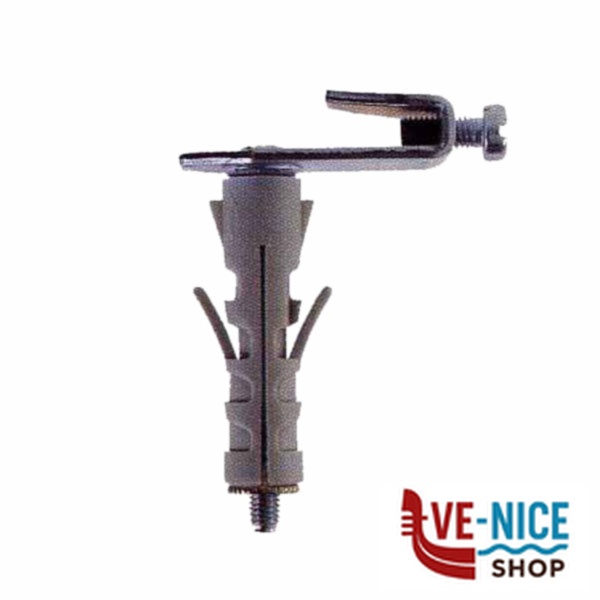 TASSELLO SB 12/10K GANCIO REGOL. Pz 2 BL FISCHER 504469 FISCHER F - immagine 4