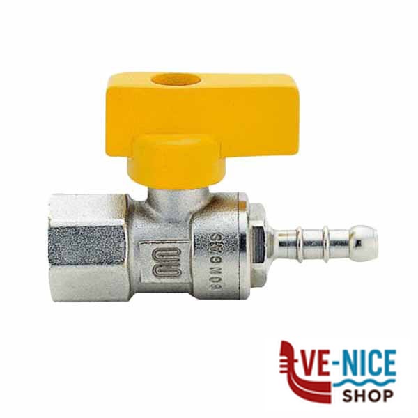 RUBINETTO LINEARE GPL 1/2" F ENOLGAS G0308N34 RACCORDI GAS F - immagine 8