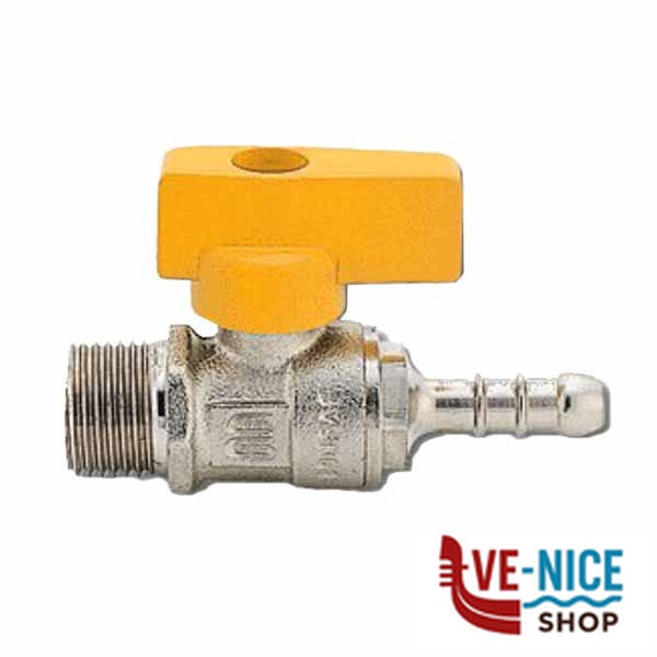 RUBINETTO LINEARE GPL 1/2" M ENOLGAS G0310N04 RACCORDI GAS F - immagine 2