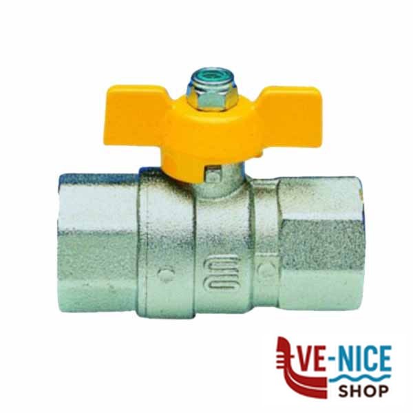 VALVOLA METANO-GPL 1/2" FF ENOLGAS G0237N34 RACCORDI GAS F - immagine 4