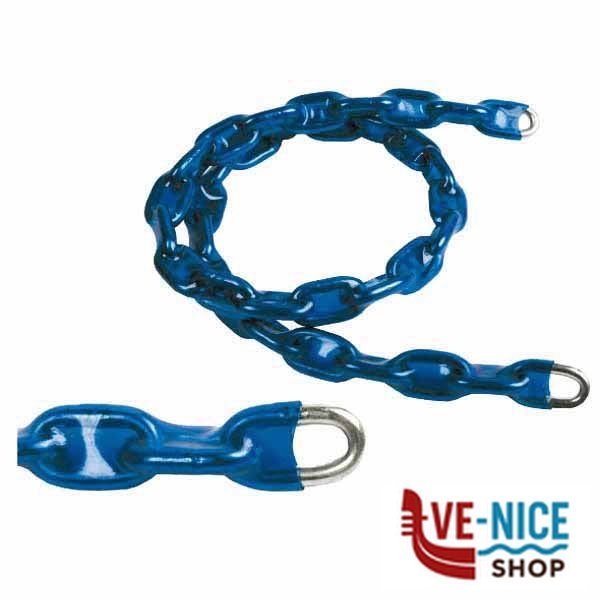 CATENA RICOPERTA mm 7,5 cm 100 AREF CF075GKW100E0I CATENE E LUCCHETTI ANTIFURTO S - immagine 2