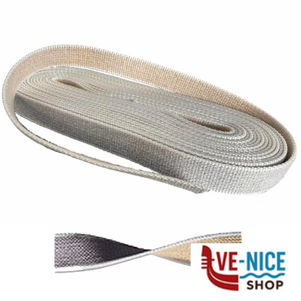 CINTINO COTONE EXTRA GRIGIO/AVANA m 7,5 QLTY 11683 CINTINO TAPPARELLE F - immagine 4