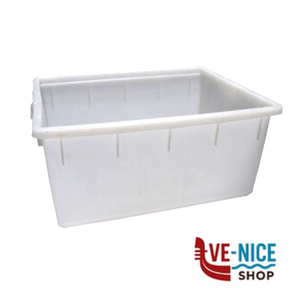 MASTELLO RETTANGOLARE BIANCO l 150 80x63 h 38 ICS P180151 MASTELLI C - immagine 2