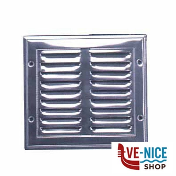 GRIGLIA INOX 165x165 RETE 130x130 0401515IZ GRIGLIE AREAZIONE F - immagine 4
