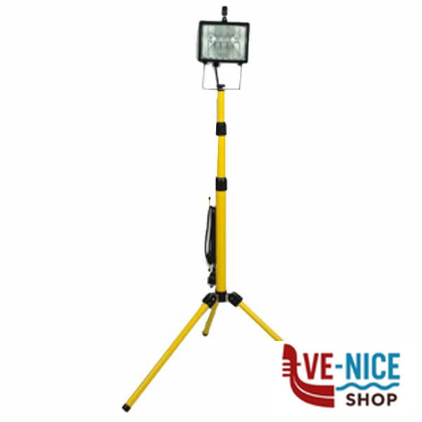 PROIETTORE ALOGENO W 500 TELESCOPICO 62602 FME 62602 PROIETTORI F - immagine 3