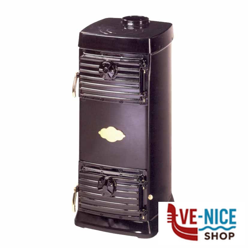 STUFA LEGNA MINOR NERA NORDICA 1111066 STUFE LEGNA F - immagine 4