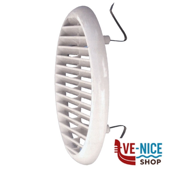 GRIGLIA PL 175 TONDA RETE 125/160 MOLLE TUR160B-Y GRIGLIE AREAZIONE F - immagine 2