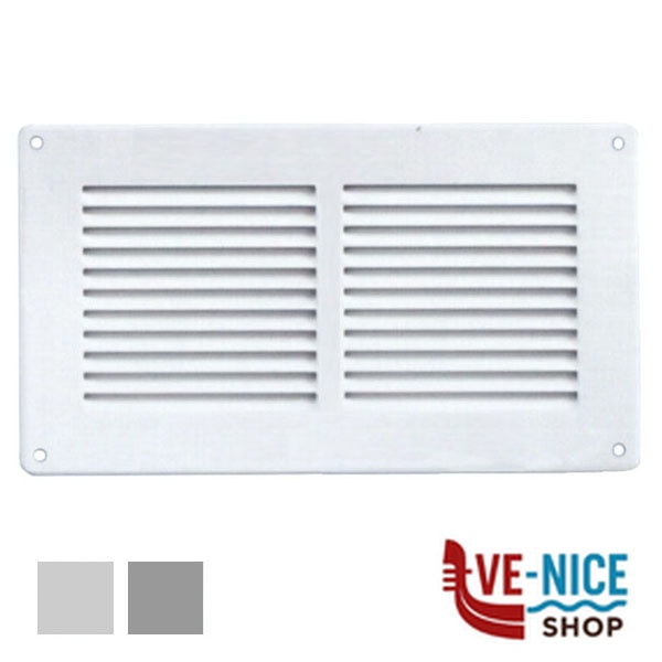 GRIGLIA LAMIERA 240x140 RETE BIANCA GL20RB-Y GRIGLIE AREAZIONE F - immagine 5