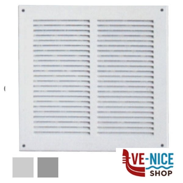 GRIGLIA LAMIERA 240x240 RETE GRIGIA GL24RG-Y GRIGLIE AREAZIONE F - immagine 3
