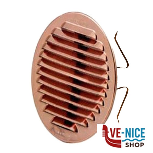 GRIGLIA RAME 175 TONDA RETE 125/160 MOLLE GRATU160R-Y GRIGLIE AREAZIONE F - immagine 2