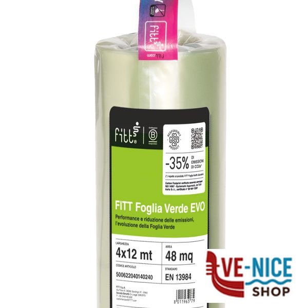 FOGLIA POLITENE FOGLIA VERDE 0,12 h 6 kg 25 FITT 50062.20601.25407 FOGLIA POLITENE F - immagine 2